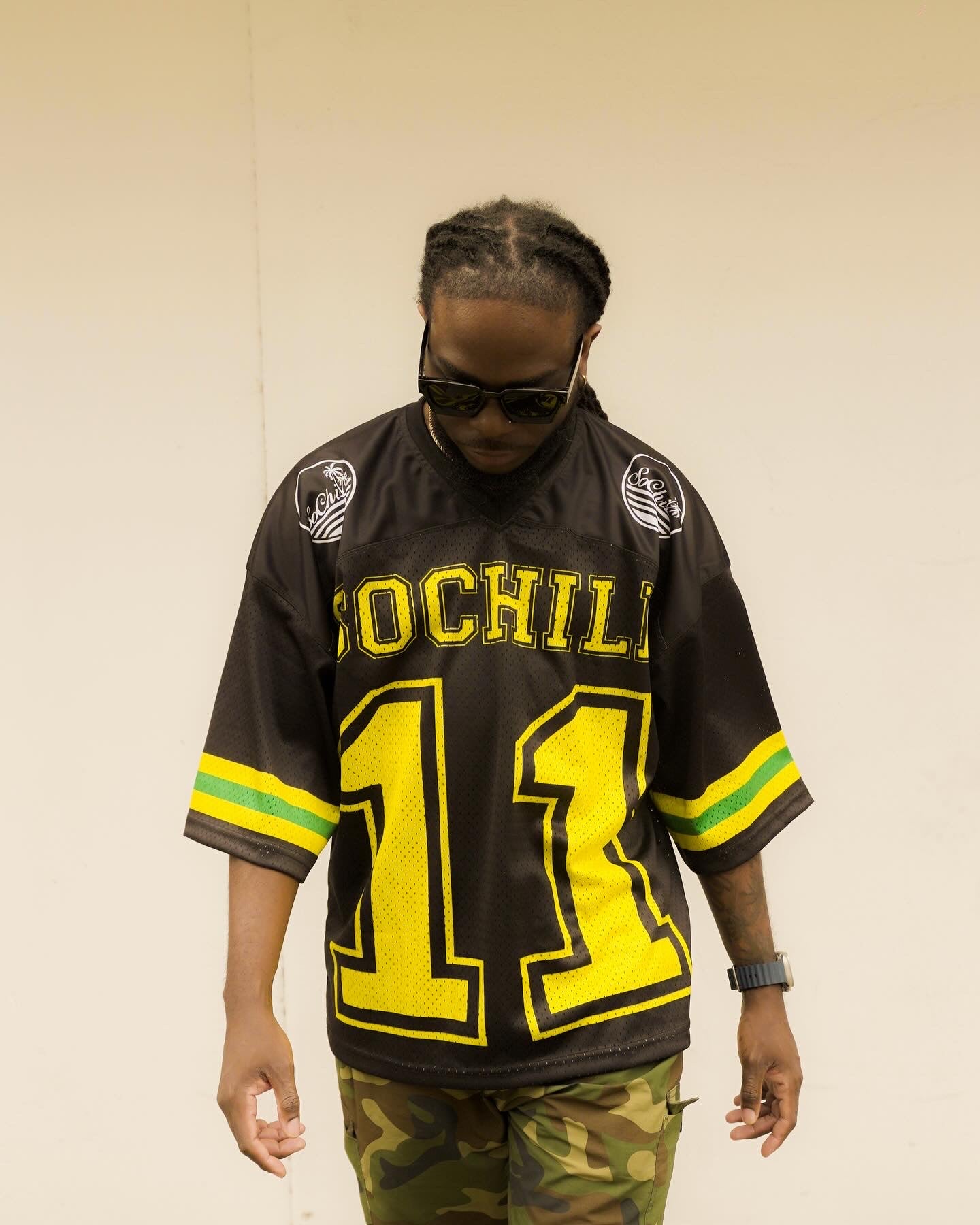 Oversized Jamaican themes jerseys by Sochill