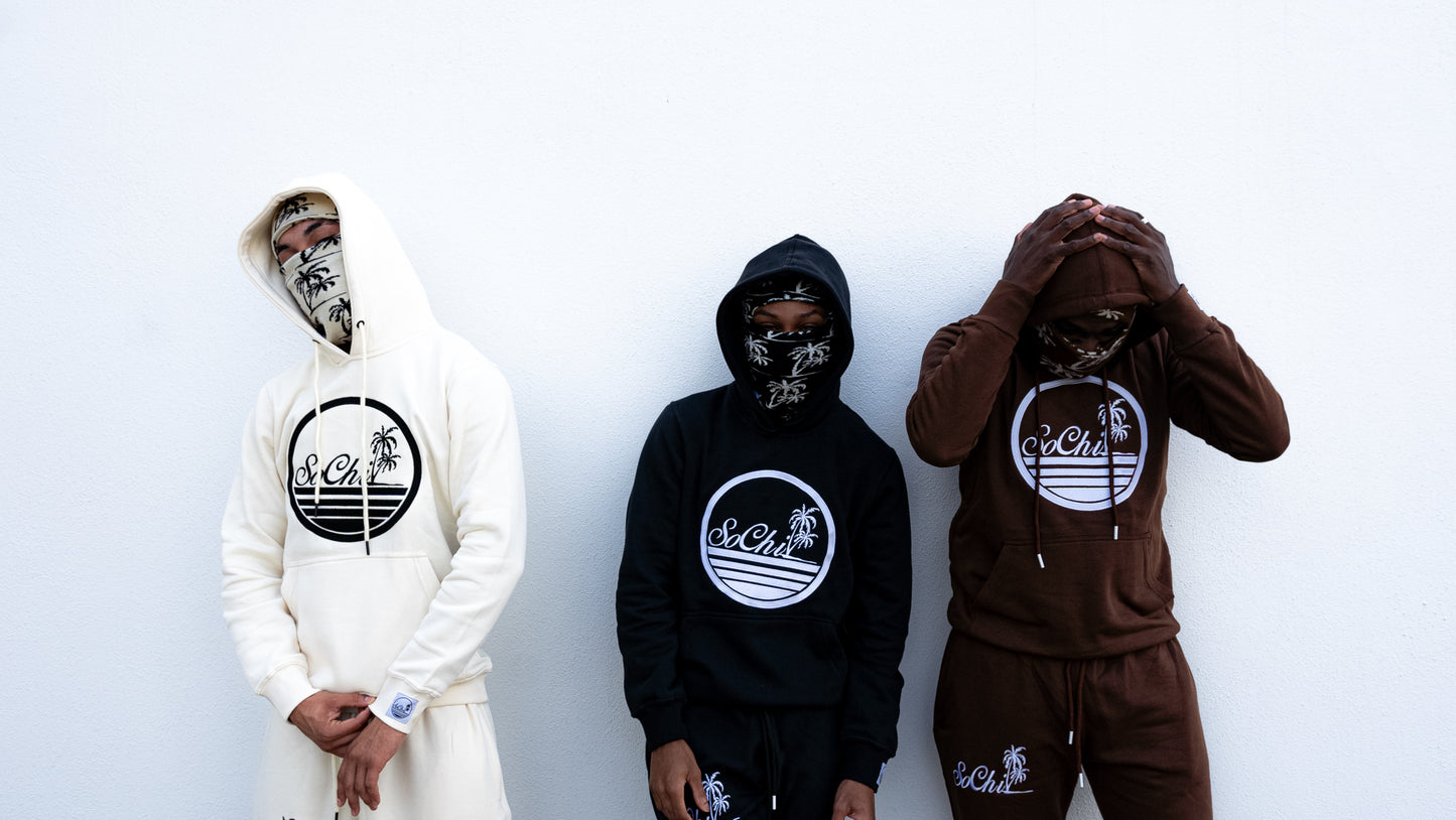 Sochill Embroidered Hoodie Sets