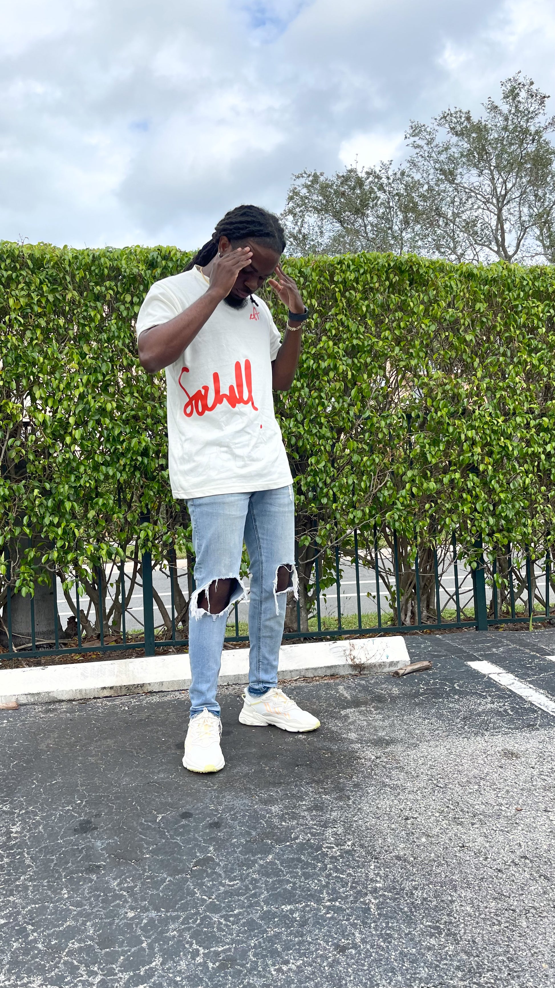 Oversized graphic Art and supply tees by Sochill