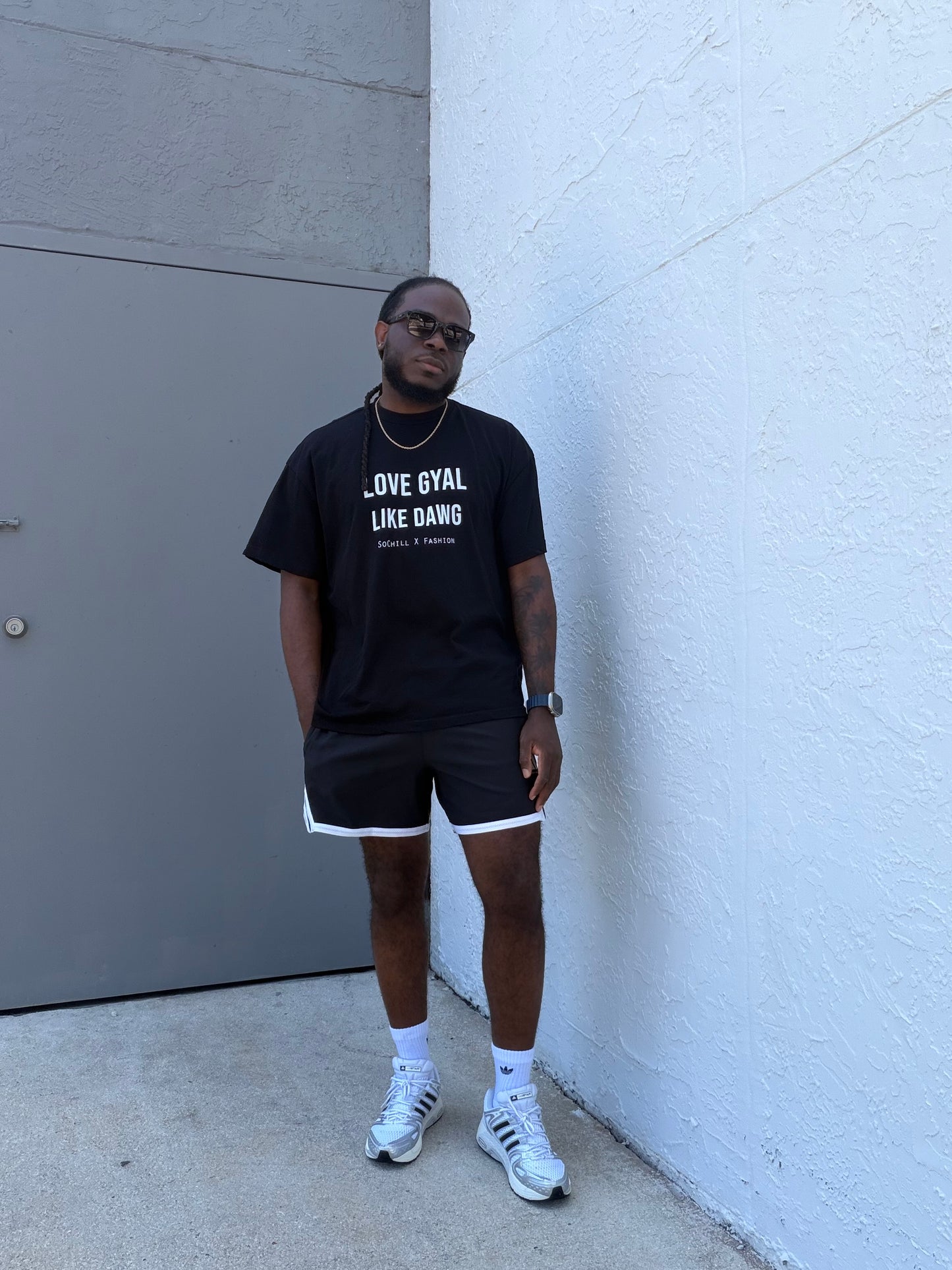 Love Gyal Like Dawg Oversized Tee