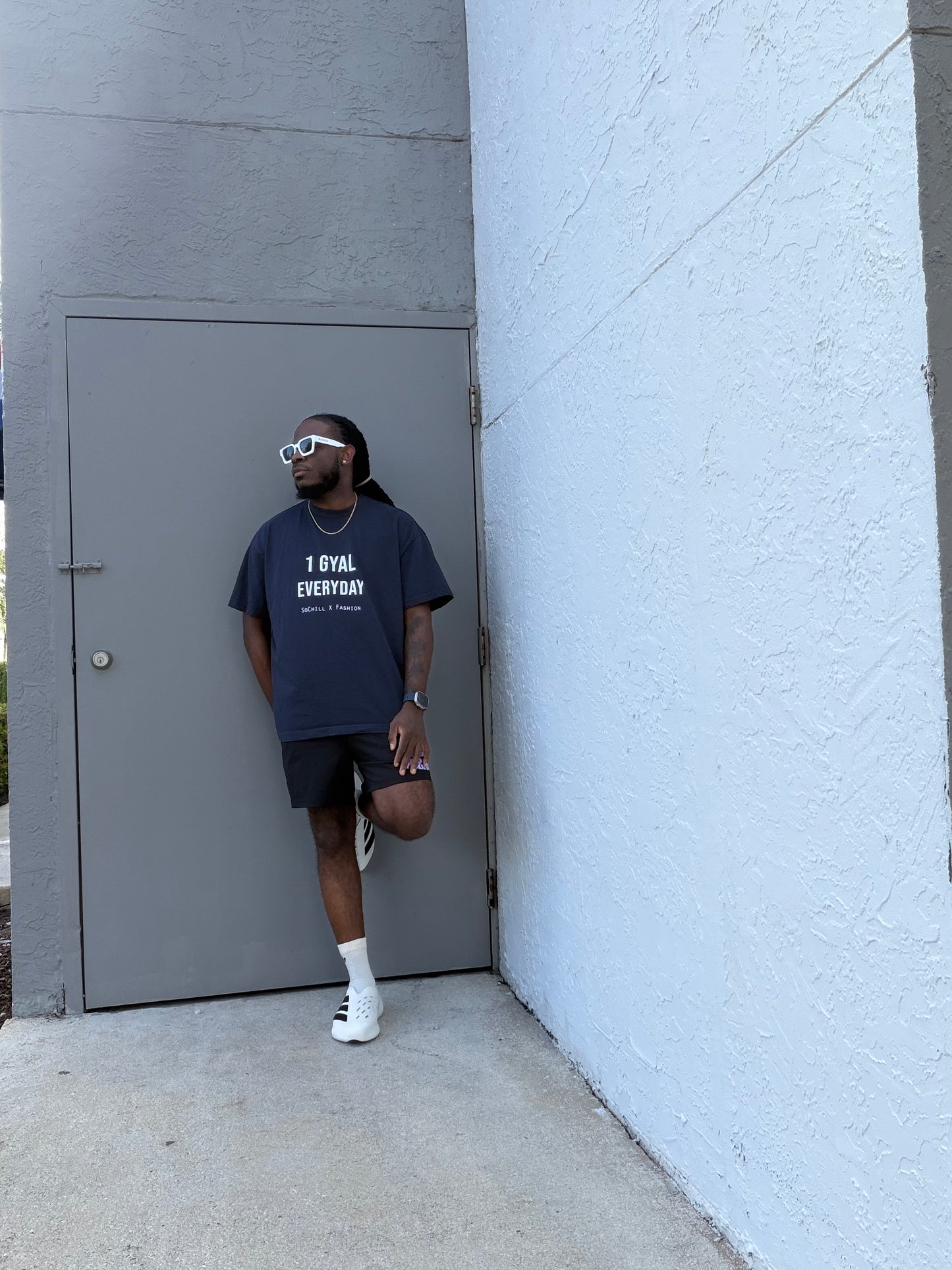 1 Gyal Everyday Oversized Tees (Acid Washed)