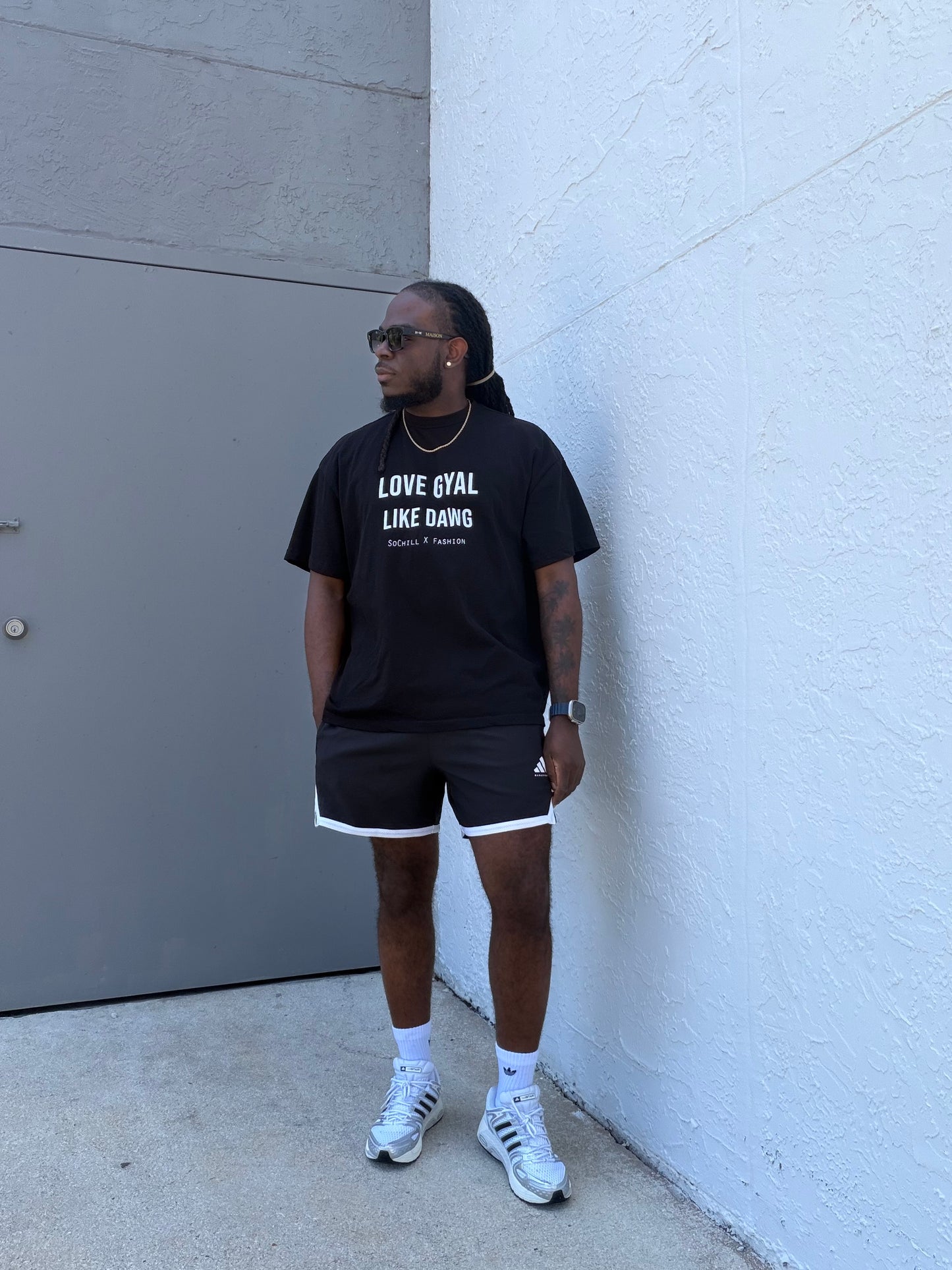 Love Gyal Like Dawg Oversized Tee