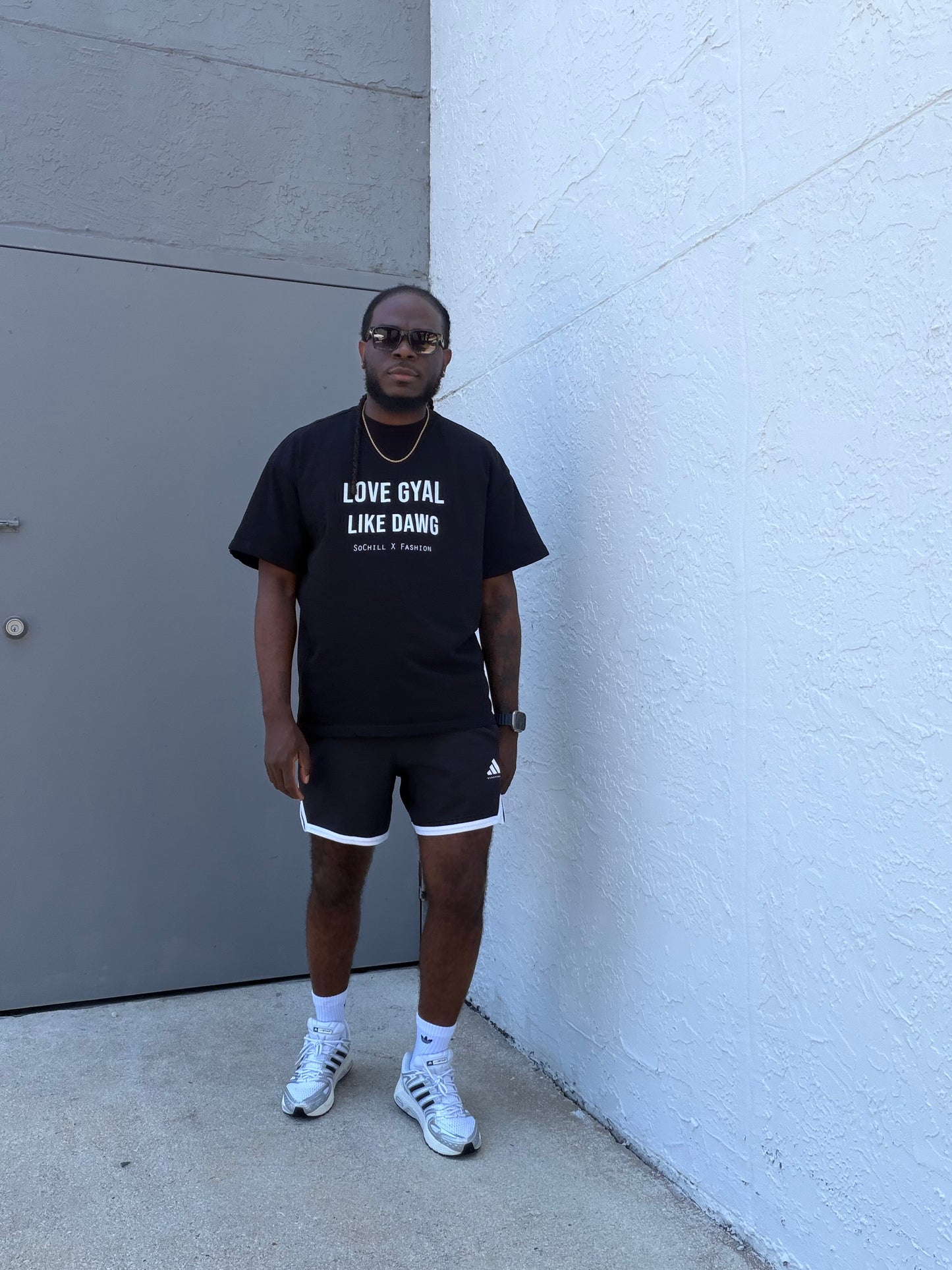 Love Gyal Like Dawg Oversized Tee