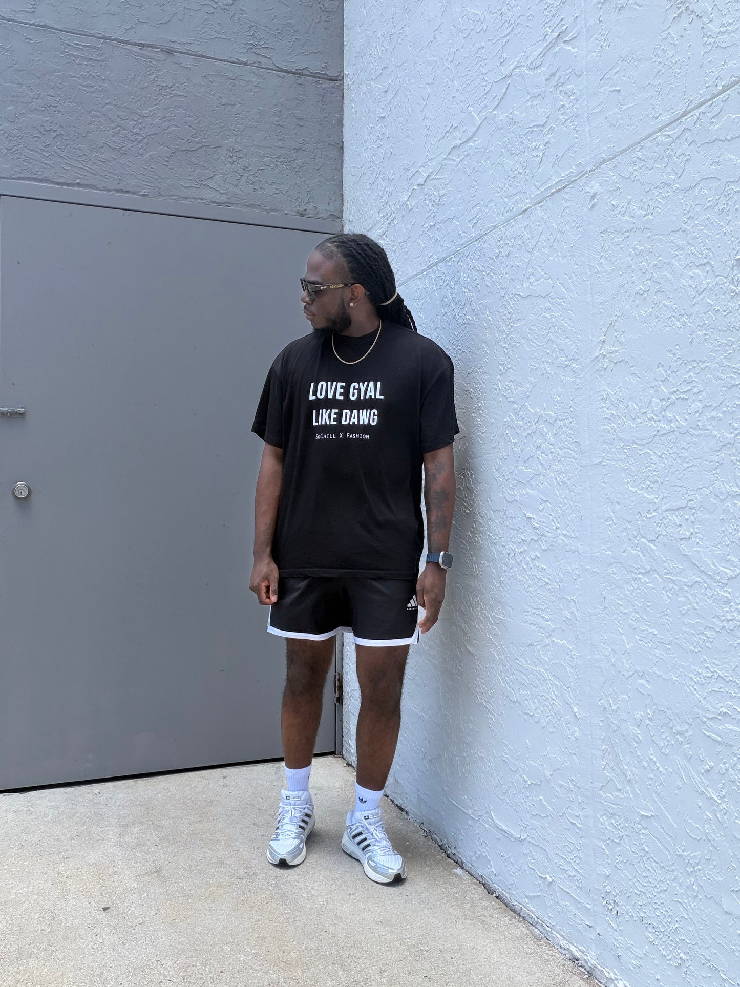 Love Gyal Like Dawg Oversized Tee