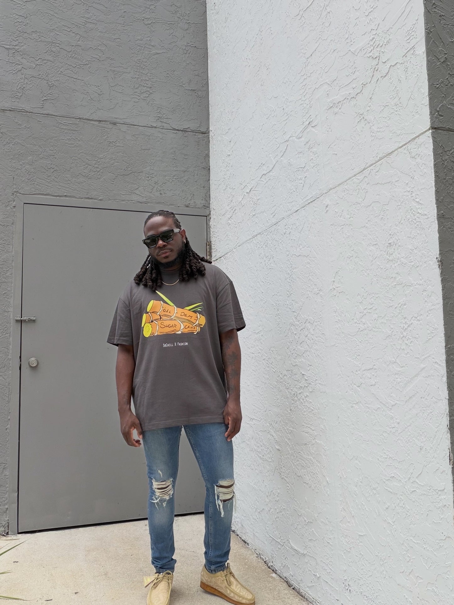 Gal Dem Sugar Cane Tshirt (Oversized)