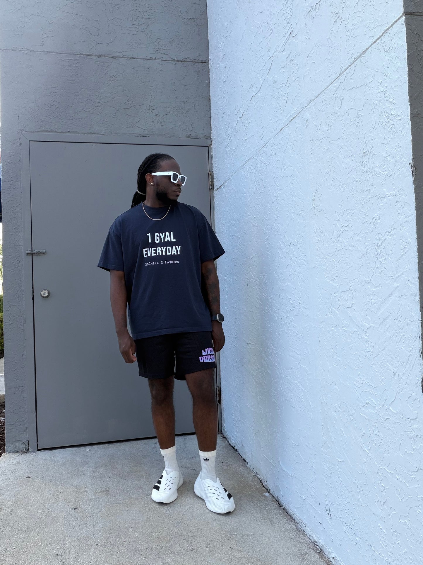 1 Gyal Everyday Oversized Tees (Acid Washed)