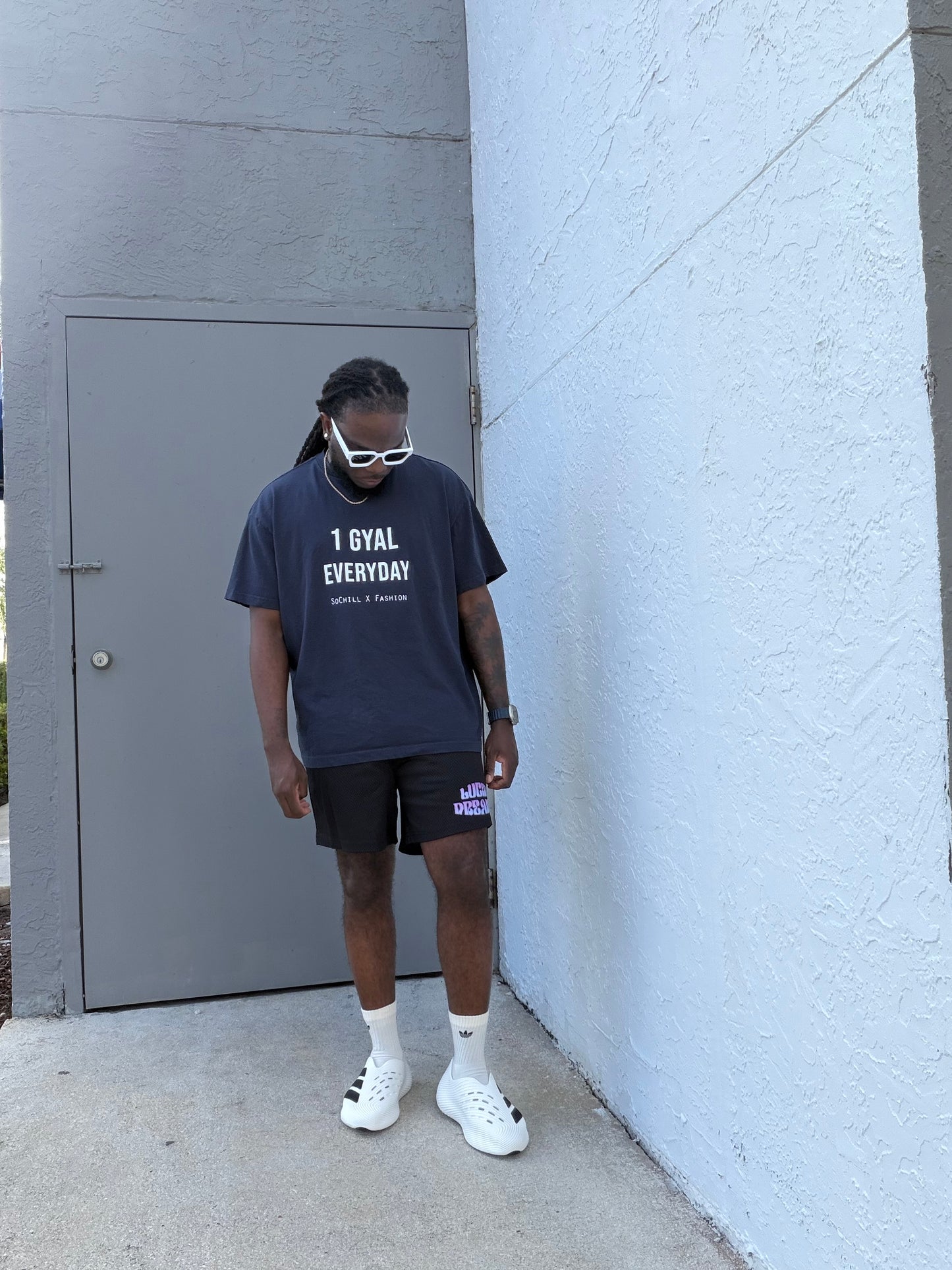 1 Gyal Everyday Oversized Tees (Acid Washed)