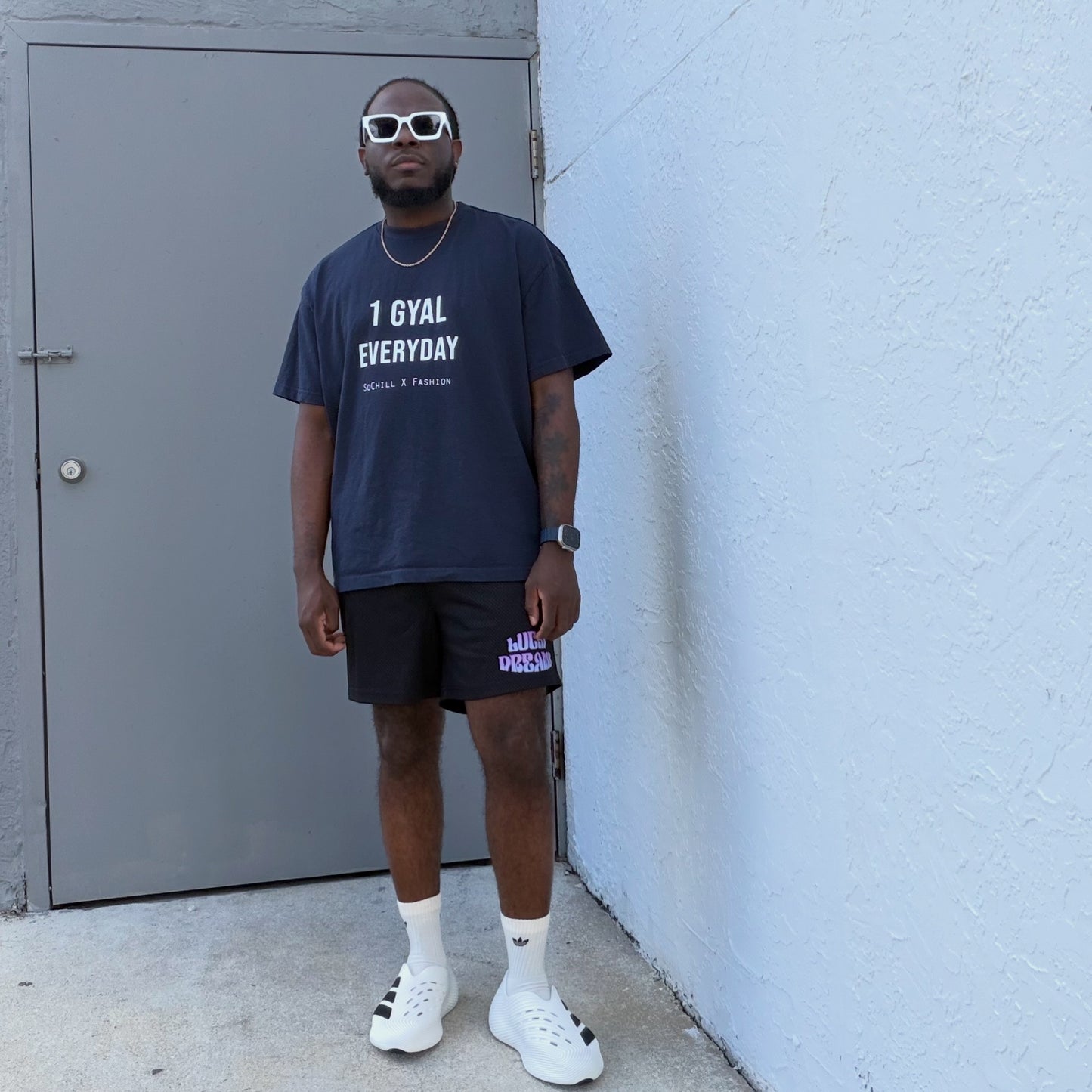 1 Gyal Everyday Oversized Tees (Acid Washed)